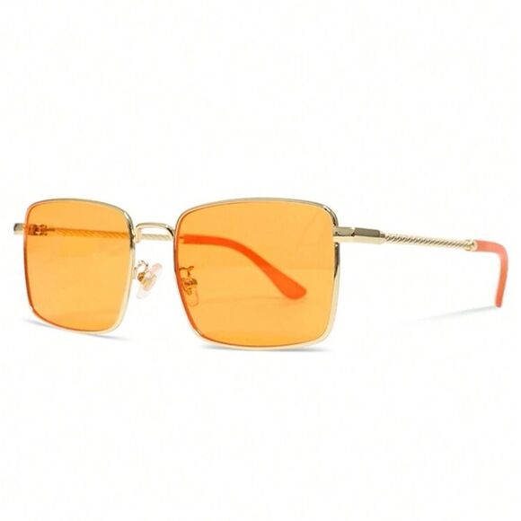 Summer orange sunglasses E13 - Picture 2 of 5